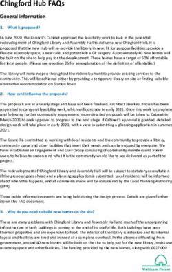 Chingford Hub FAQs .